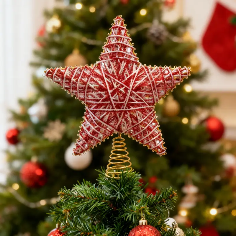 a 1pc christmas tree topper star 11 inches bohemian style - Temu Bahrain