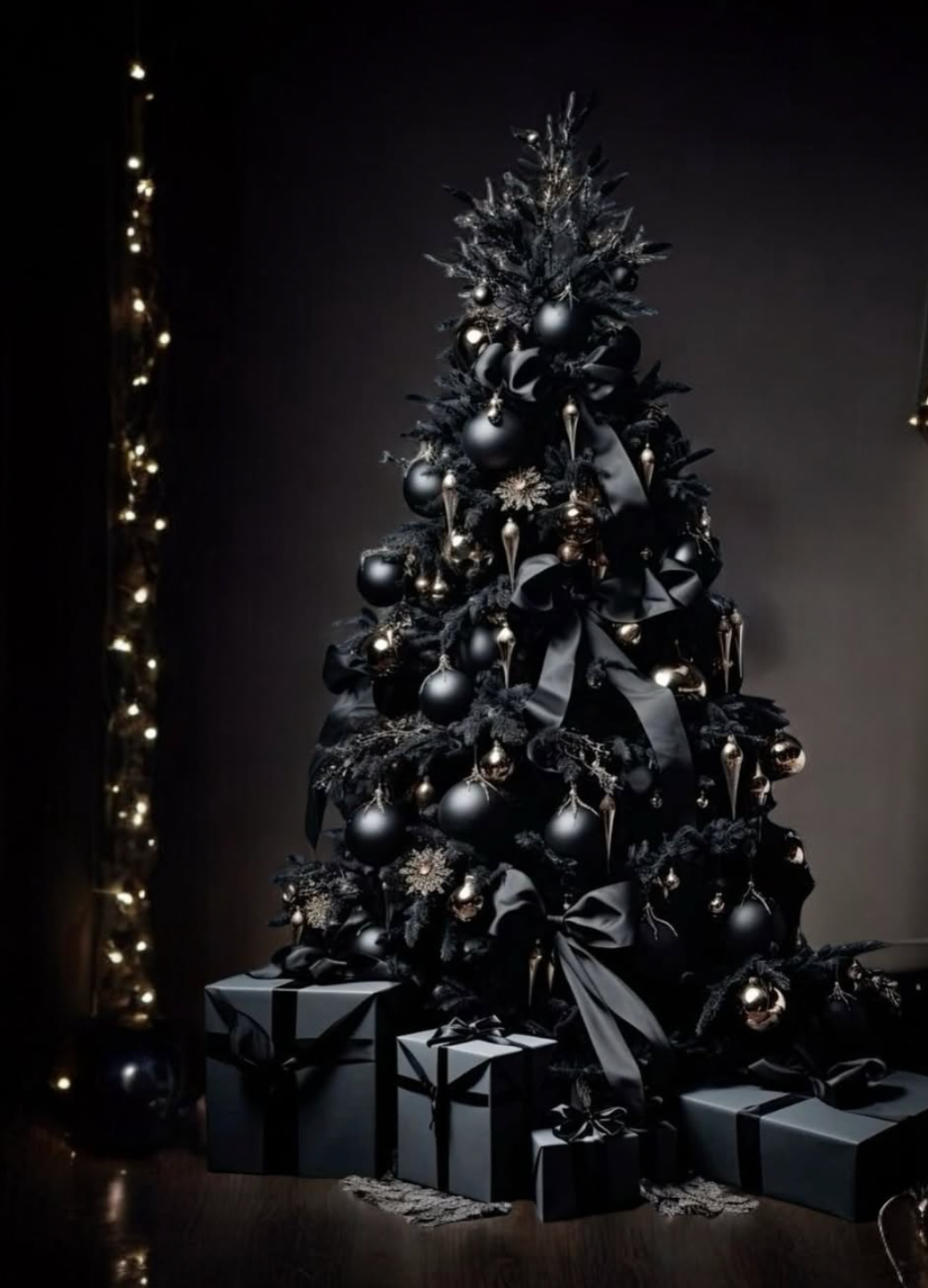A Gothic Christmas: Hosting Three Dark Holiday Themes — The Lace Ledger