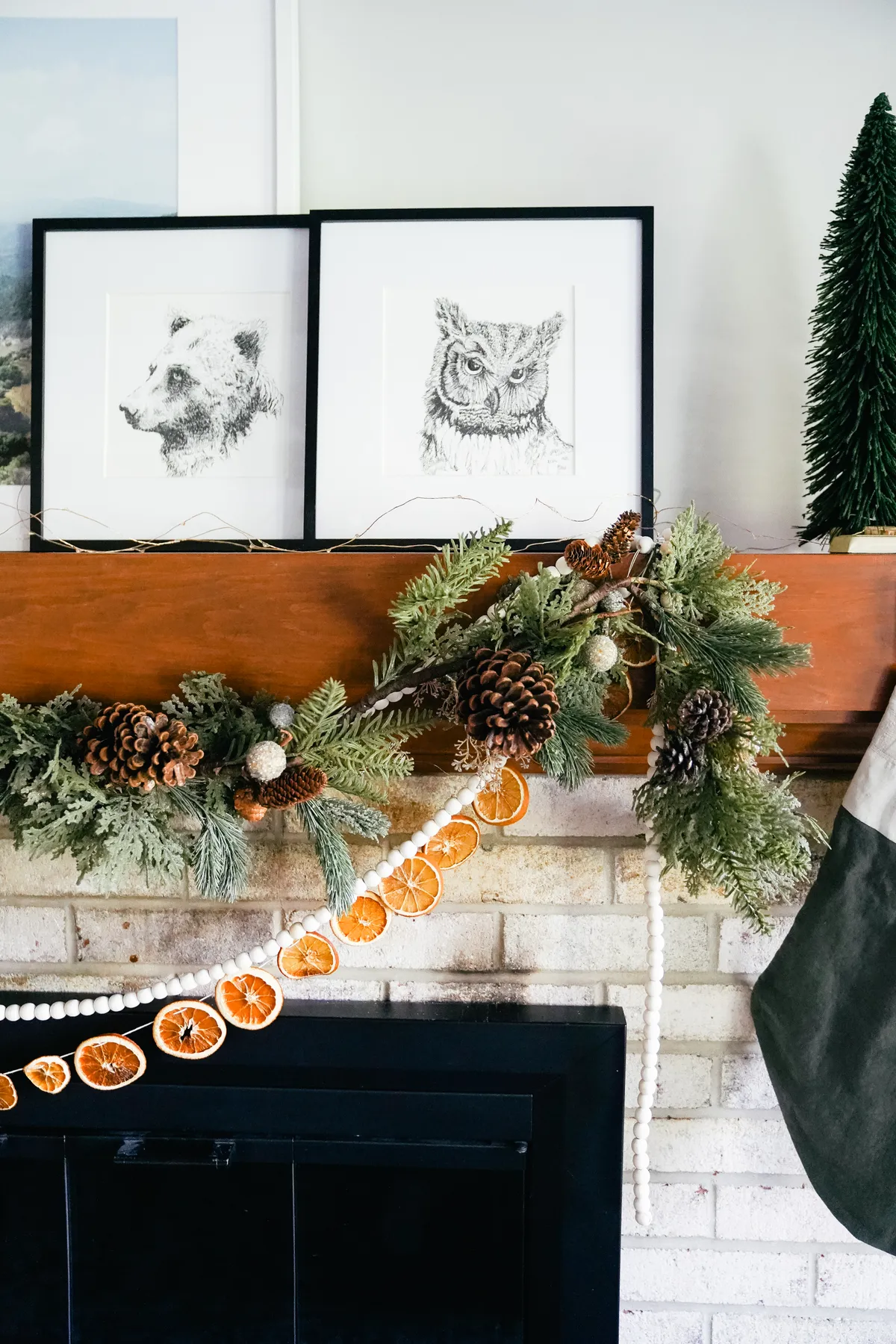 Affordable & Natural Christmas Decor - www.carlakiley.com