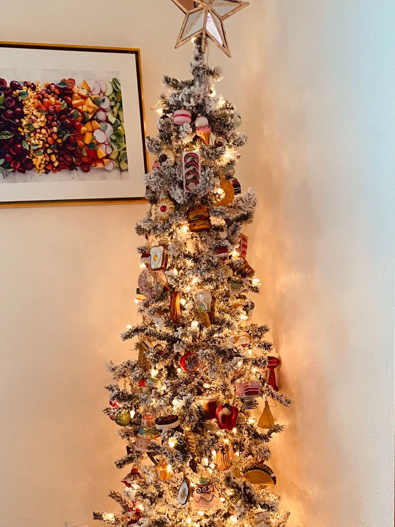 All The Details On My Kitchen Christmas Tree & Favorite Food Ornaments. -  How Sweet Eats
