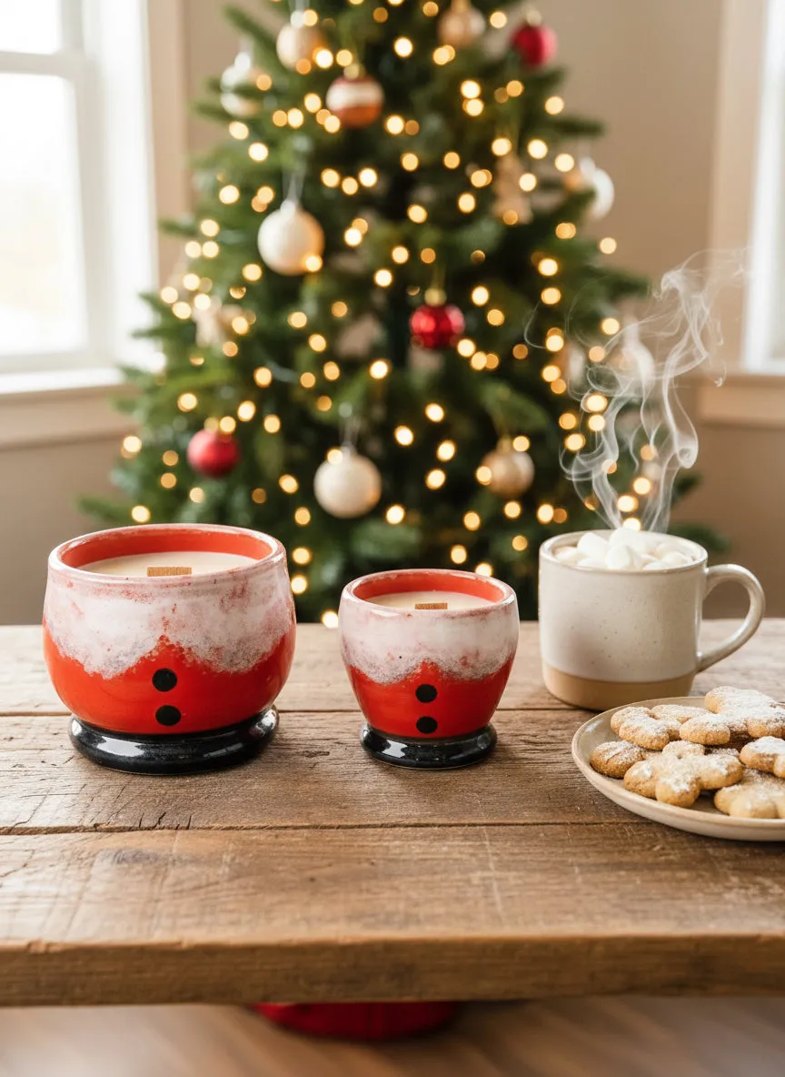 Angela Wood Ceramics Letters To Santa Candle - Shop