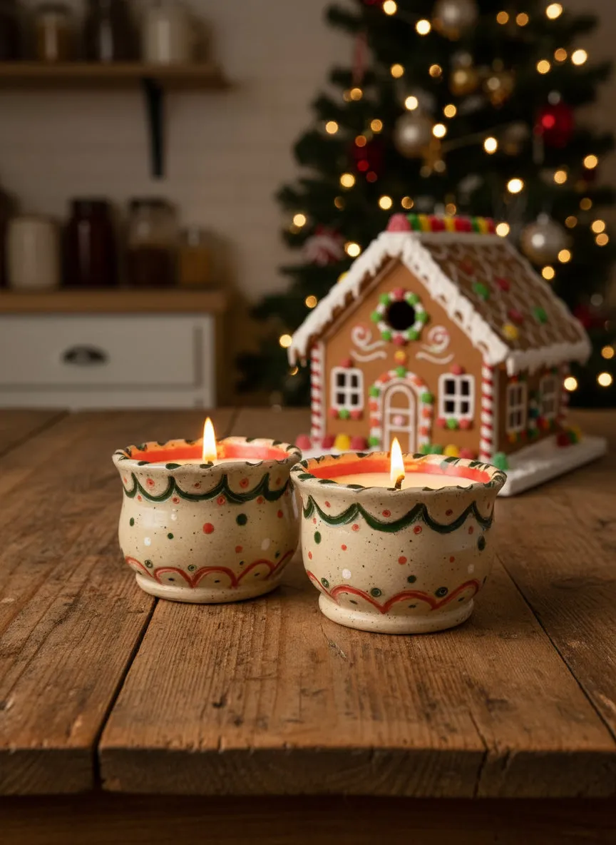 Angela Wood Ceramics Letters To Santa Candle - Shop