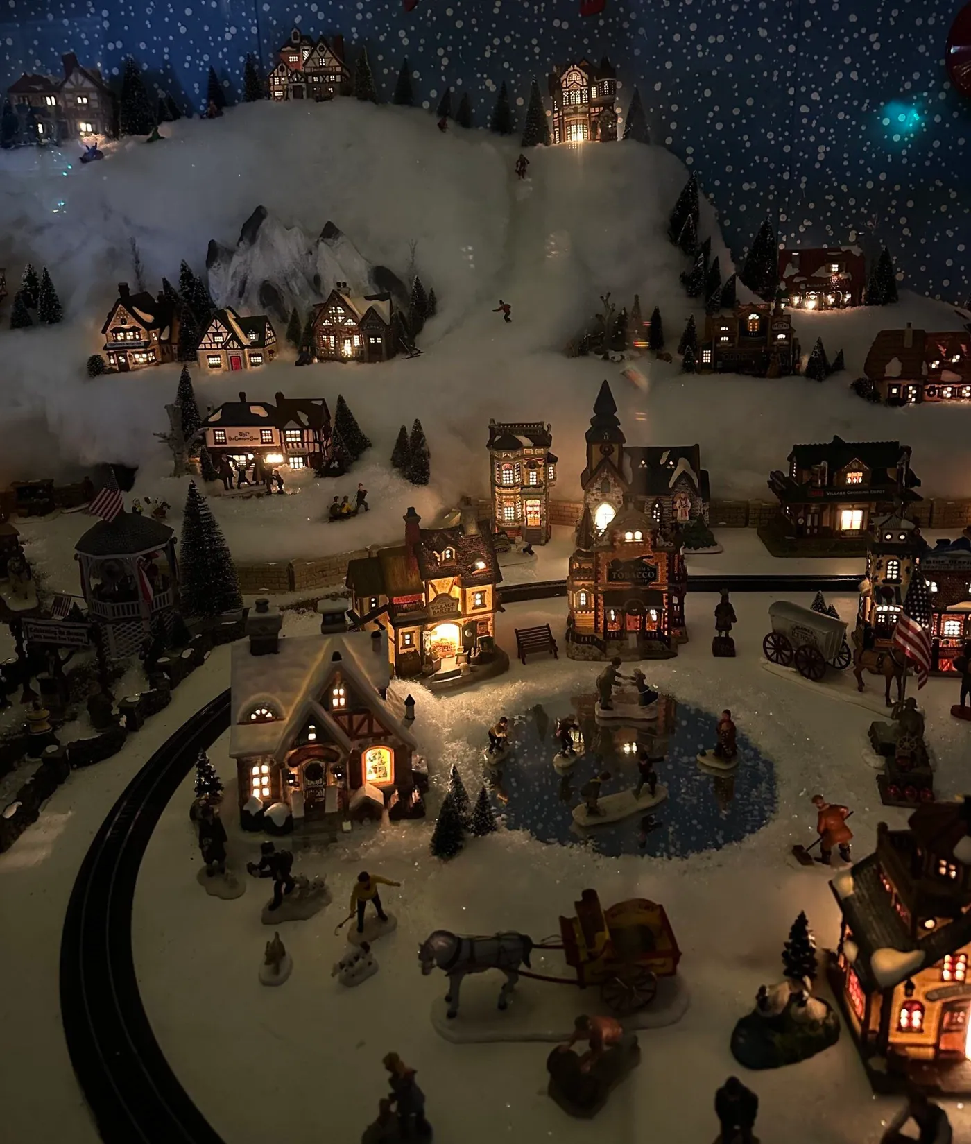 Anne Ellen Christmas Tree Farm And Village: A Winter Wonderland - NJ Mom