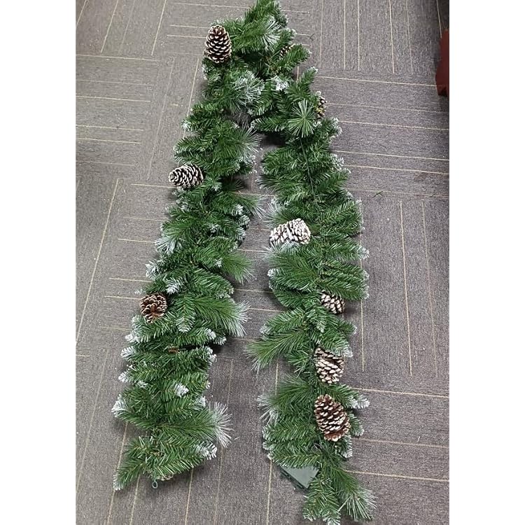 Artiflr 9 Ft Artificial Christmas Pine Garland, Barbados | Ubuy