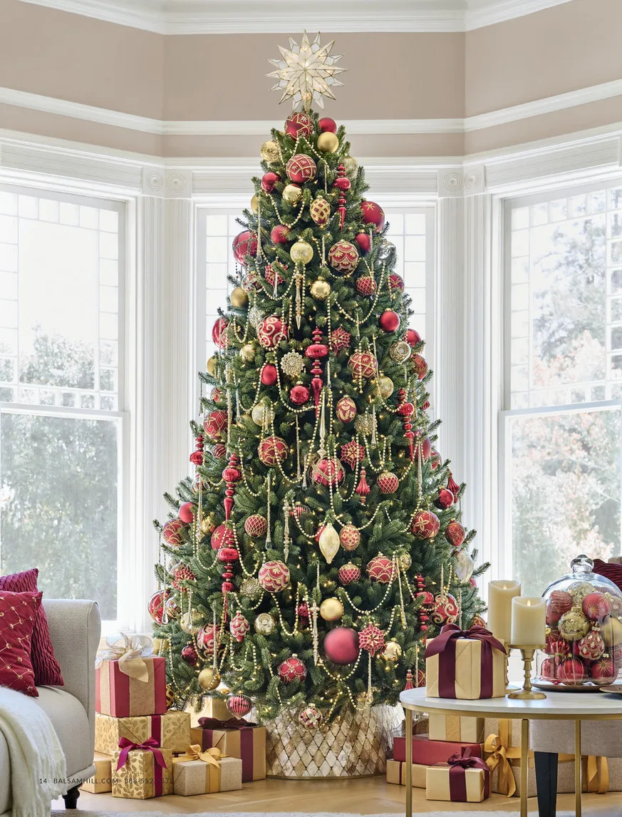 Balsam Hill - 2023 Holiday 2 - 32.5' Gold Capiz Tree Collar