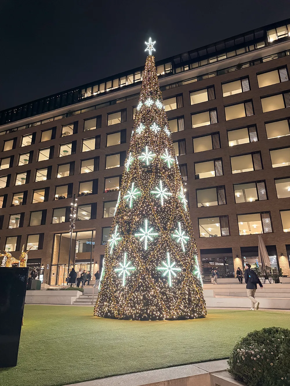 BBC Television Centre Christmas Lighting London 2025 - MK Illumination