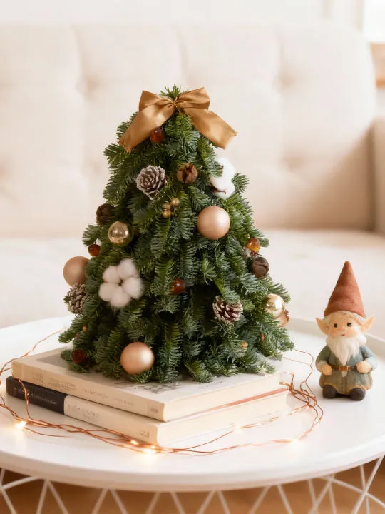 BEAUTY IN THE LIGHT | 2026 New Norfolk Pine Small Christmas Tree Indoor  Tabletop Decoration | Lazada Singapore