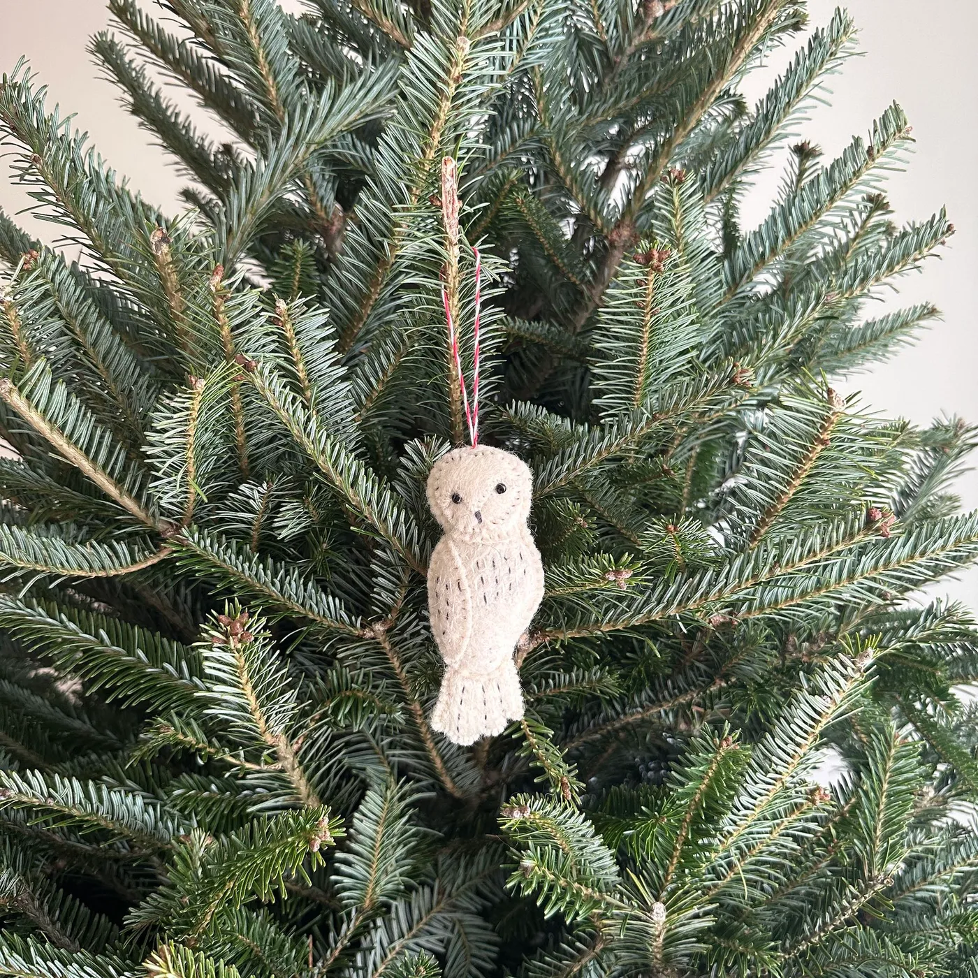 Best Christmas Felt Ornament - Owl Family | Ganapati Crafts Co.