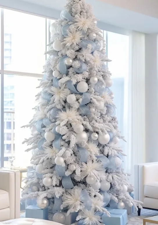 Best Decorations and Themes for White Christmas Tree - Angel Tree Topper  Shop