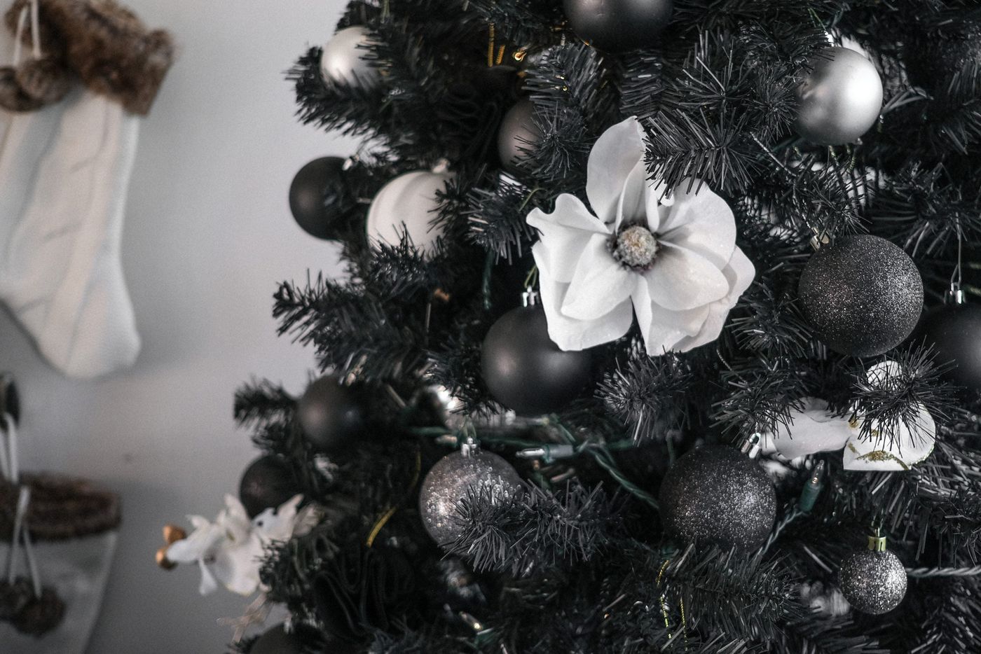Black Christmas trees: Yea or nay? Is it symbolic of 2020?