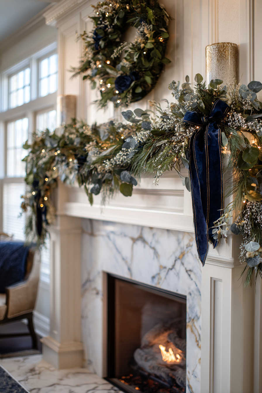 Blue and White Christmas Decor Ideas with Timeless Holiday Style – jane at  home