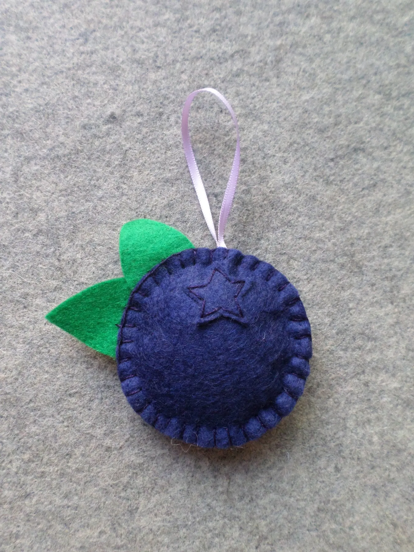 Blueberry Felt Holiday Ornament DIY Kit | Eternal Knot