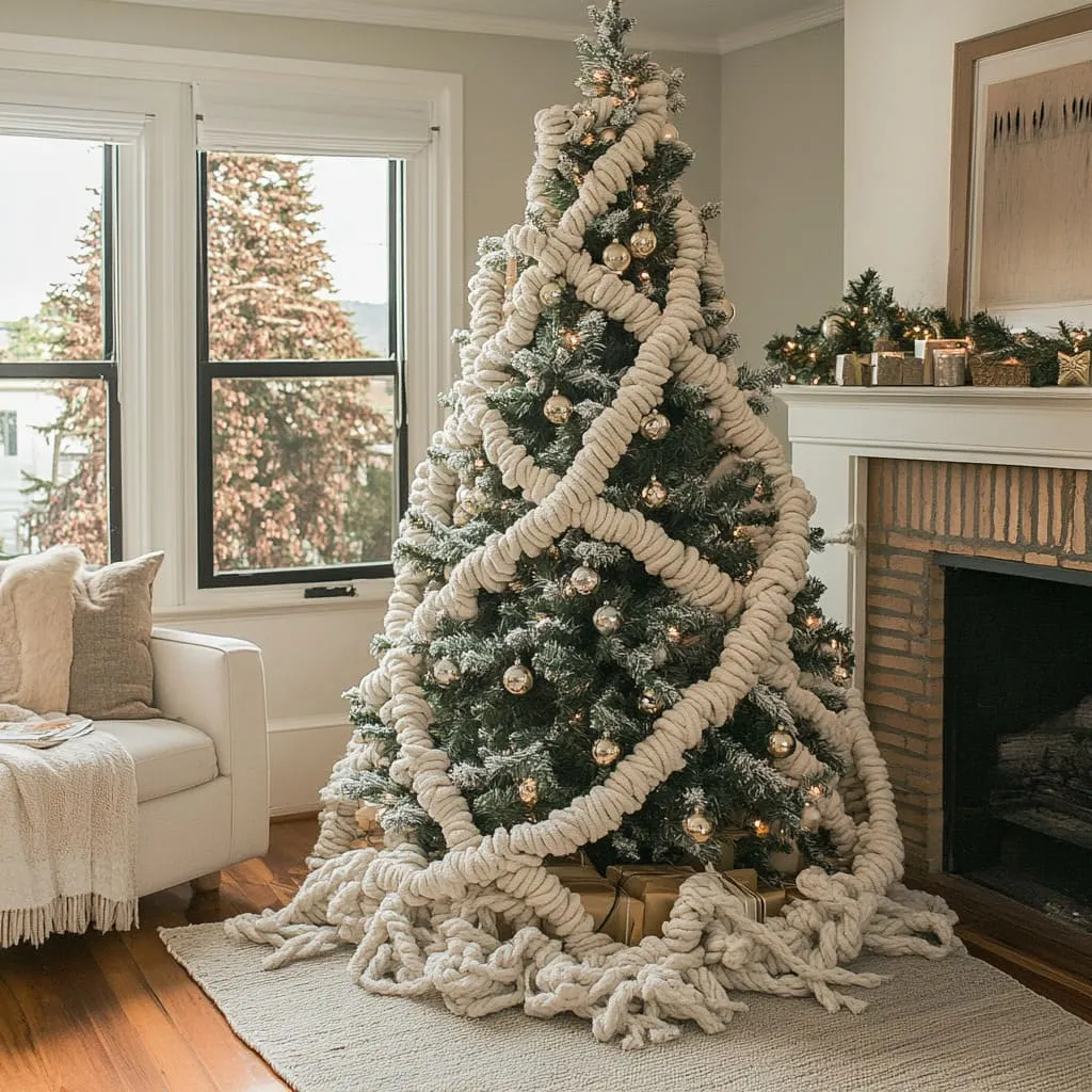 Boho Christmas Tree Decorating: Unique Ideas for a Cozy, Festive Look |  Fancy House Design