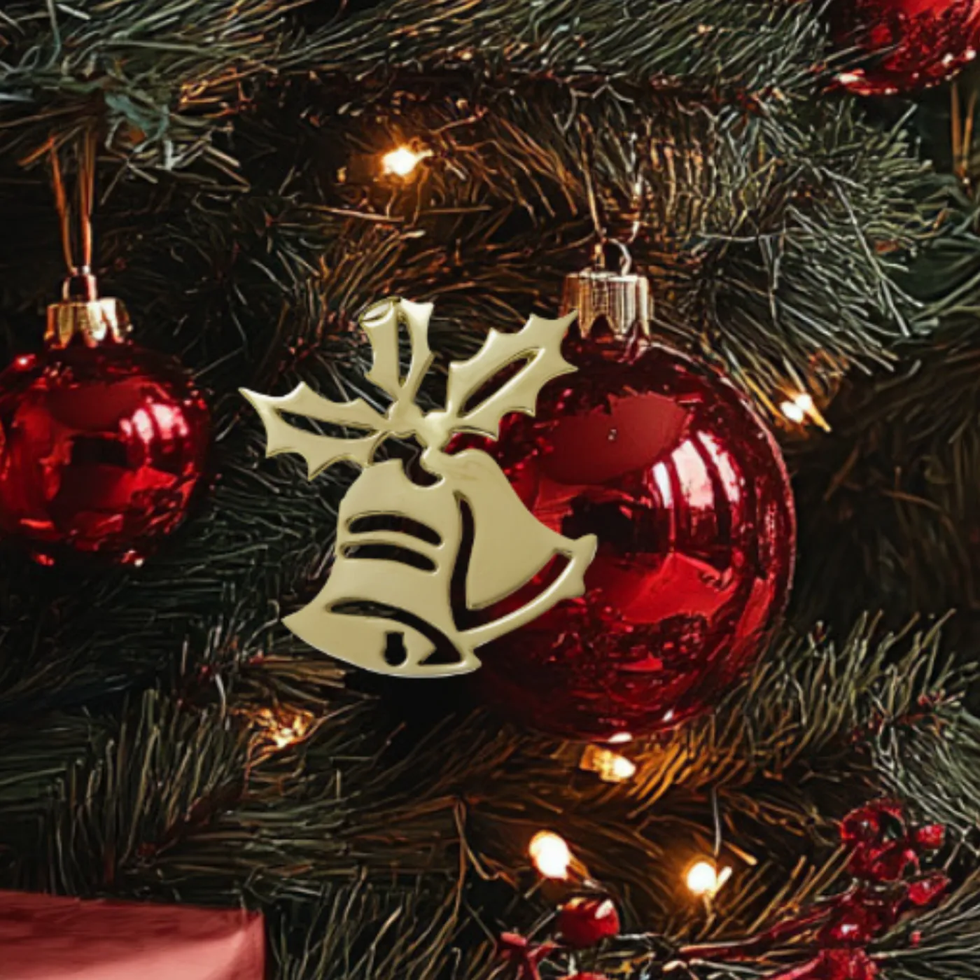 Brass Christmas Ornaments | Handmade Solid Brass Holiday Décor | Jefferson  Brass