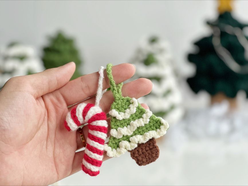Candy Cane Crochet Pattern Xmas: Crochet pattern | Ribblr
