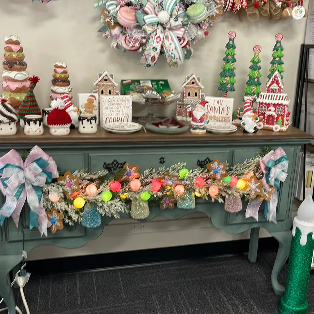 Candy Land Winter Garland