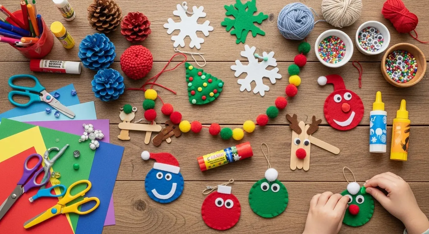 Christmas Art Projects Easy Christmas Craft Ideas For Kids 25 Easy  Christmas STEM Crafts For Kids: Festive Fun