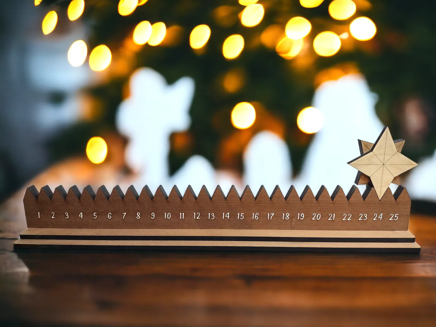 Christmas Calendar with Marker - Christmas Countdown – Artspeak Studio