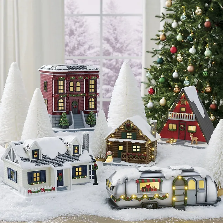 Christmas Collectible House, Camper | Grandin Road
