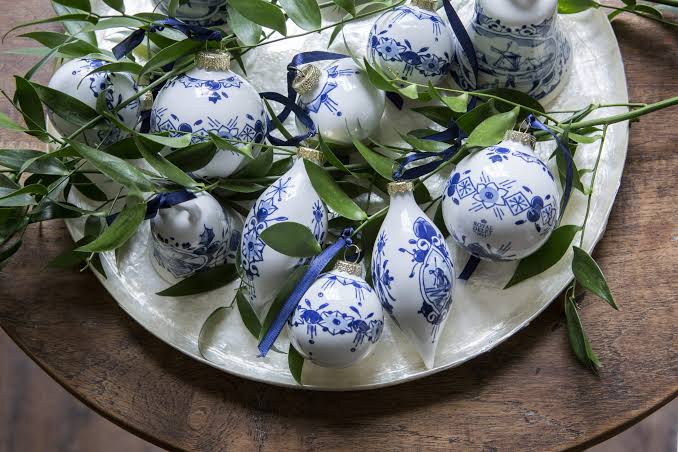 Christmas cone - Royal Delft