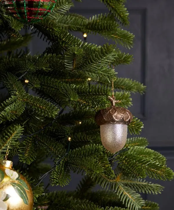Christmas Copper and Gold Acorn Ornament | Liberty