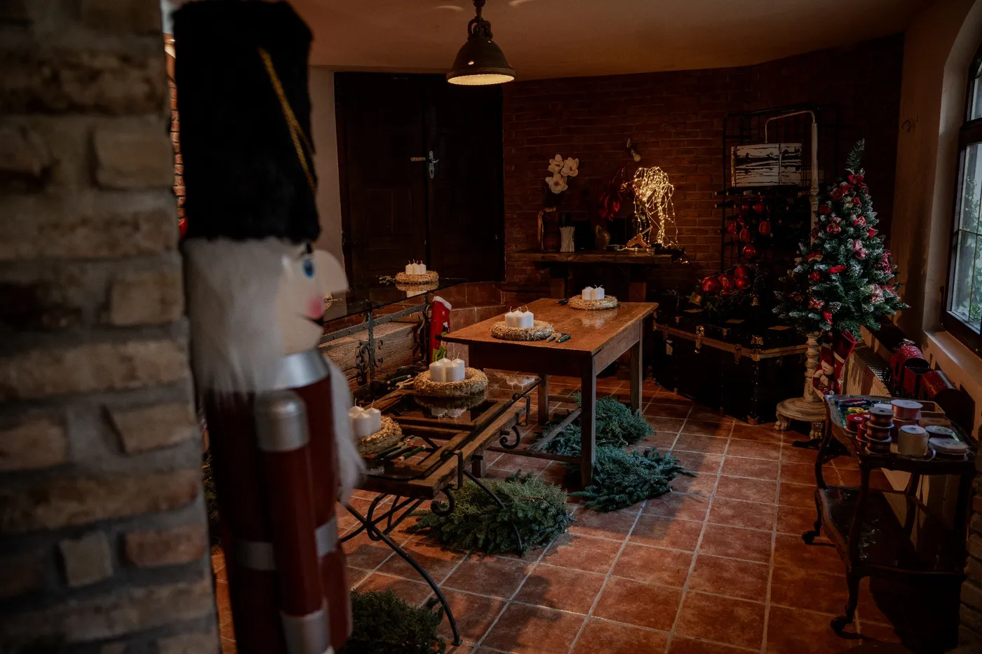 Christmas decorations for business premises and events