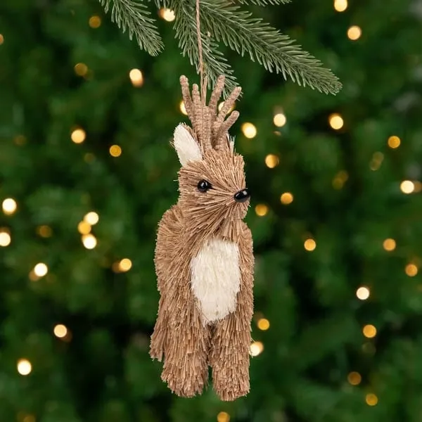 Christmas Ornaments Woodland Creatures Decorations Christmas Woodland  Creature Hanging Ornament,2D Forest Animals In Acorns Ornaments