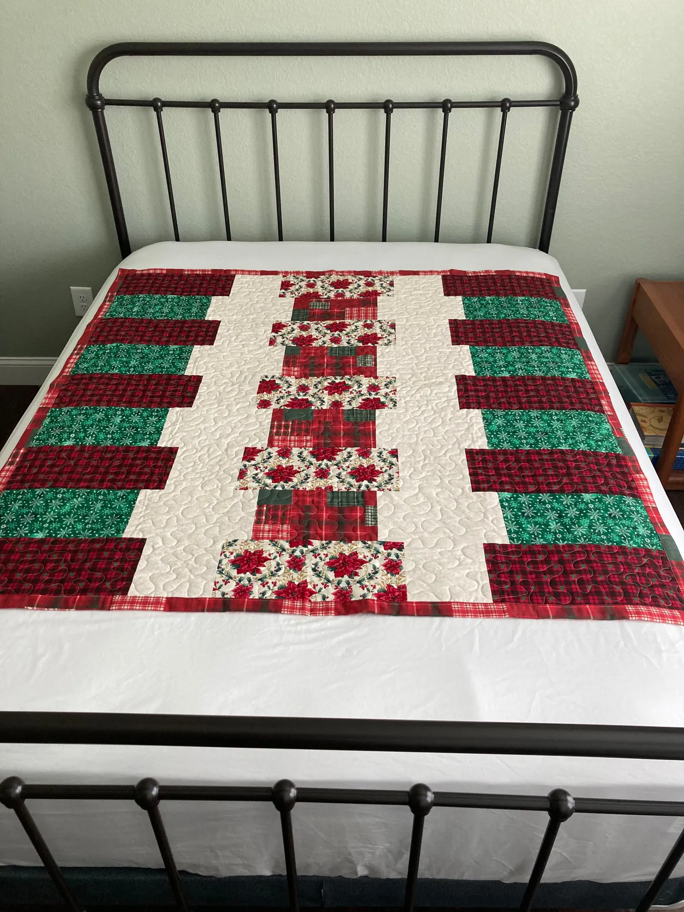 Christmas Plaids Christmas Handmade Quilt – Karen's Quilts and More