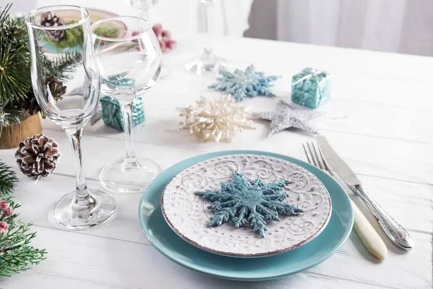 Christmas table decoration ideas - Westbury Garden Rooms