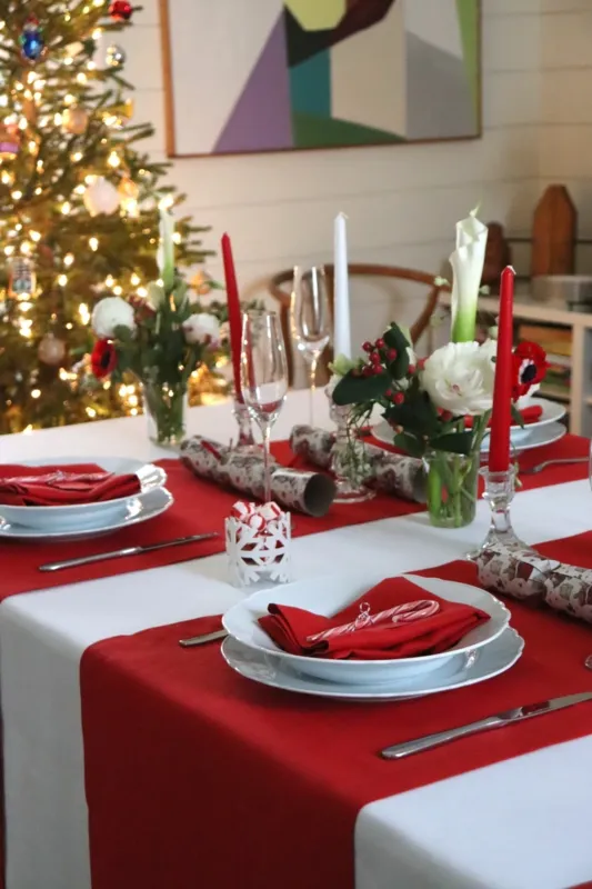 Christmas Table Runner All Table Linens - Designer Picks | Foter