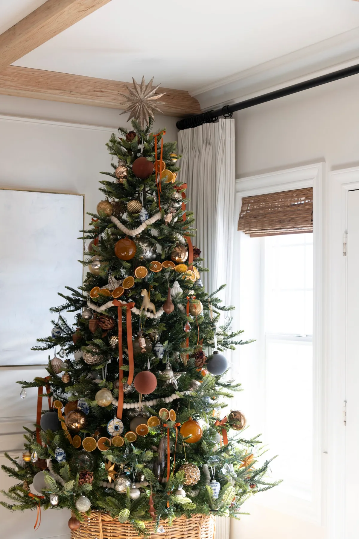 Christmas Tour: the Holiday Decorated Living Room