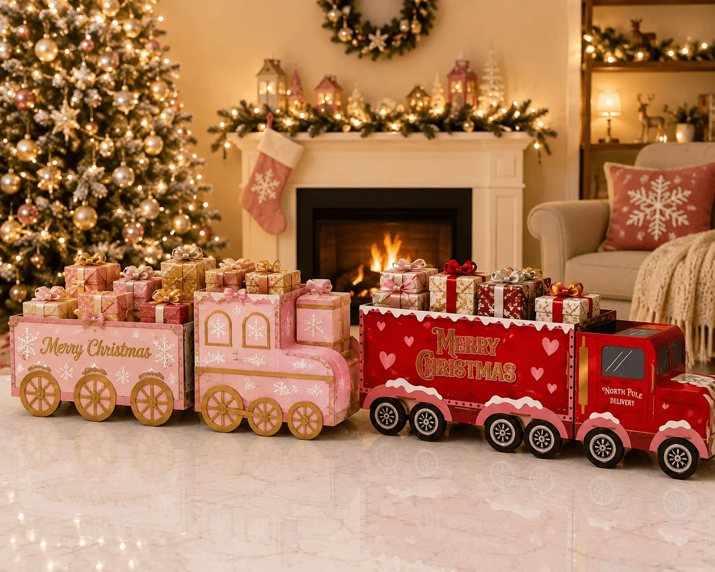 Christmas Train Small - Personalise Wholesale Blanks Ltd