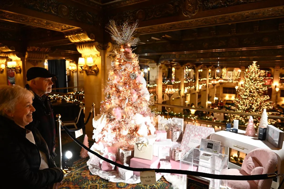 Christmas Tree Elegance brings 16 new trees to sparkle once again at  Davenport, River Park Square