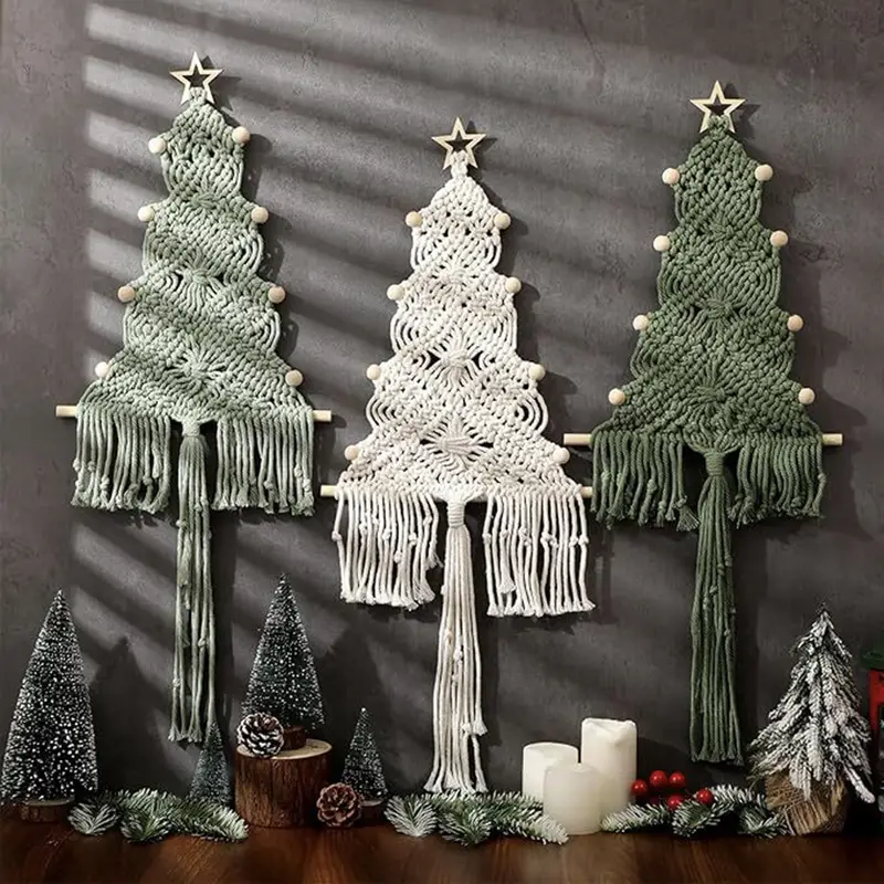christmas tree shaped tapestry bohemian style - Temu Oman