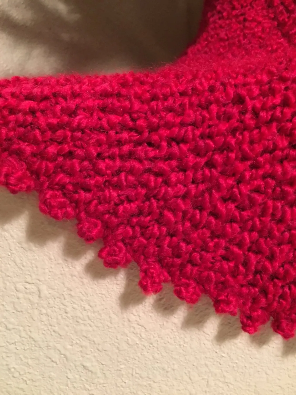 Christmas Tree Skirt - a loom knit pattern