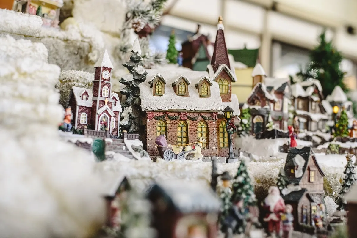 Christmas Village Town Layout How To Create A Magical Christmas Village  Display The Christmas Palace