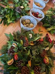 Christmas Wreath Workshop in Thanet | The English Rose Flowers