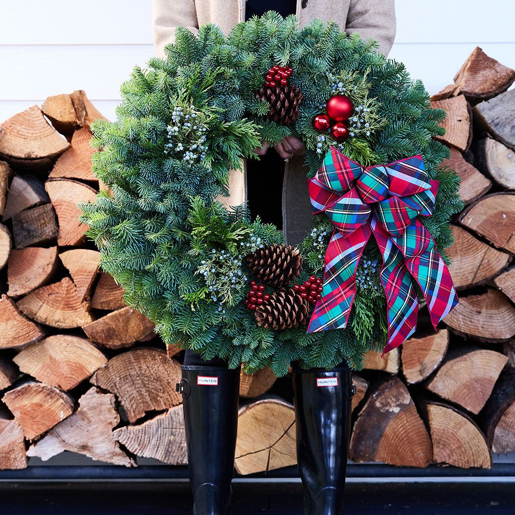 Christmas Wreaths for the Holidays - Xmas Wreaths for Front Door – Lynch  Creek Farm