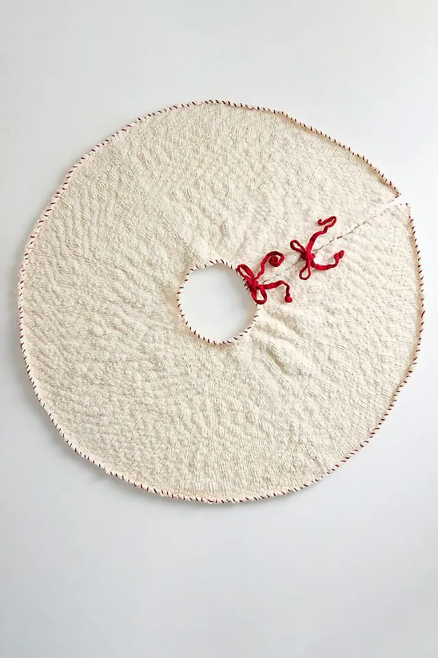 Chunky Knit Tree Skirt | Terrain