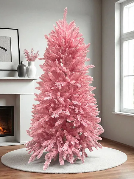 Colorado Spruce Christmas Tree Pink - 7ft/210cm
