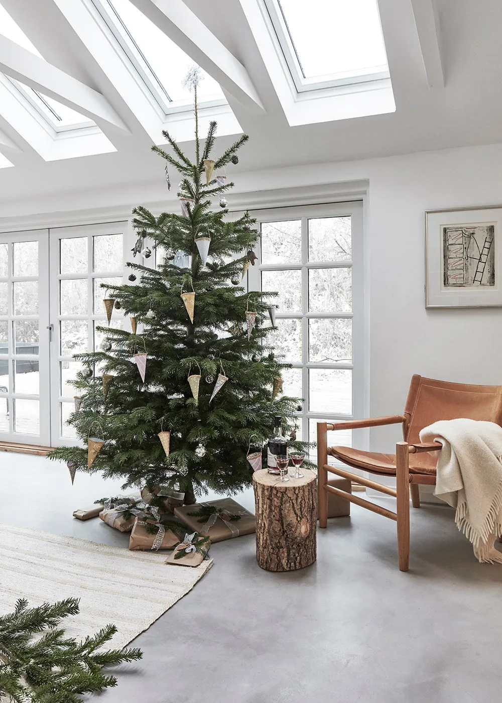 Cosy Danish Christmas home