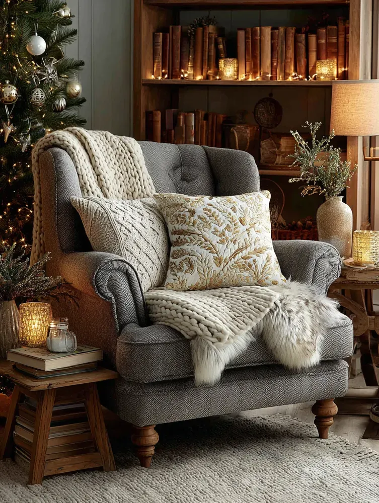 Cozy Corners: California Christmas Reading Nook Inspo 📚🎅
