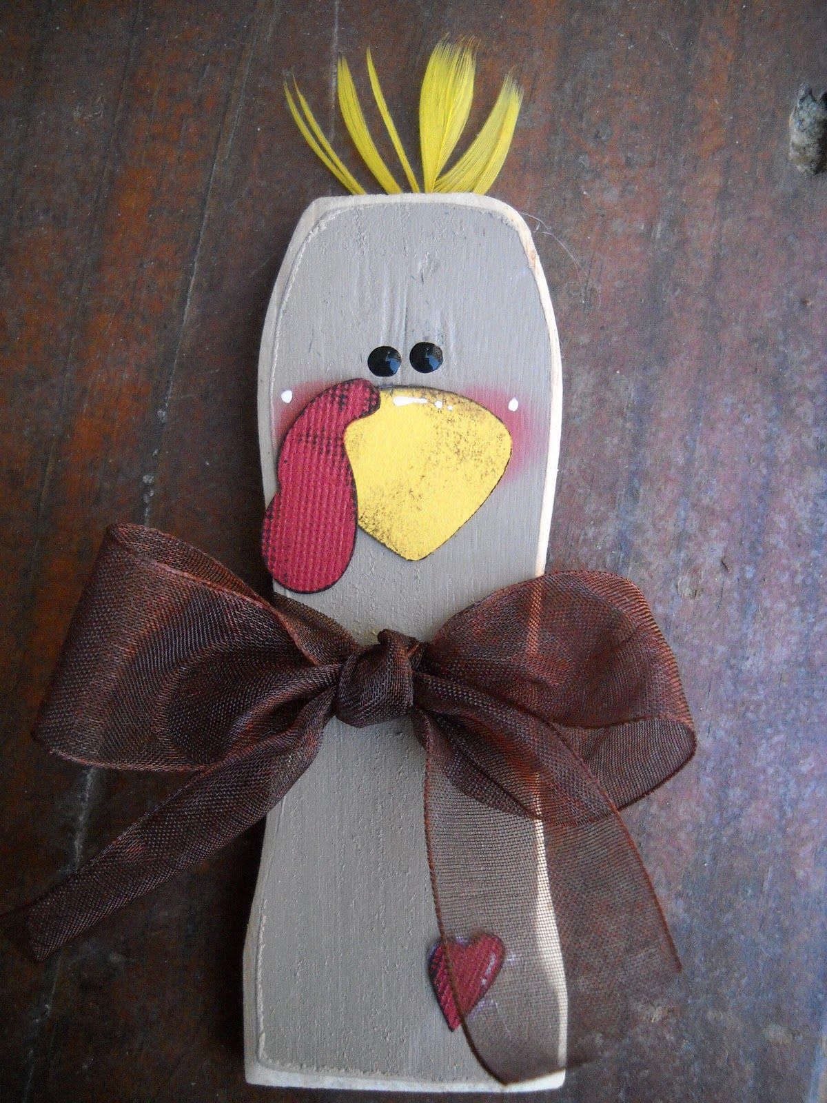 Craft Goodies: 2x4 Turkey!!!