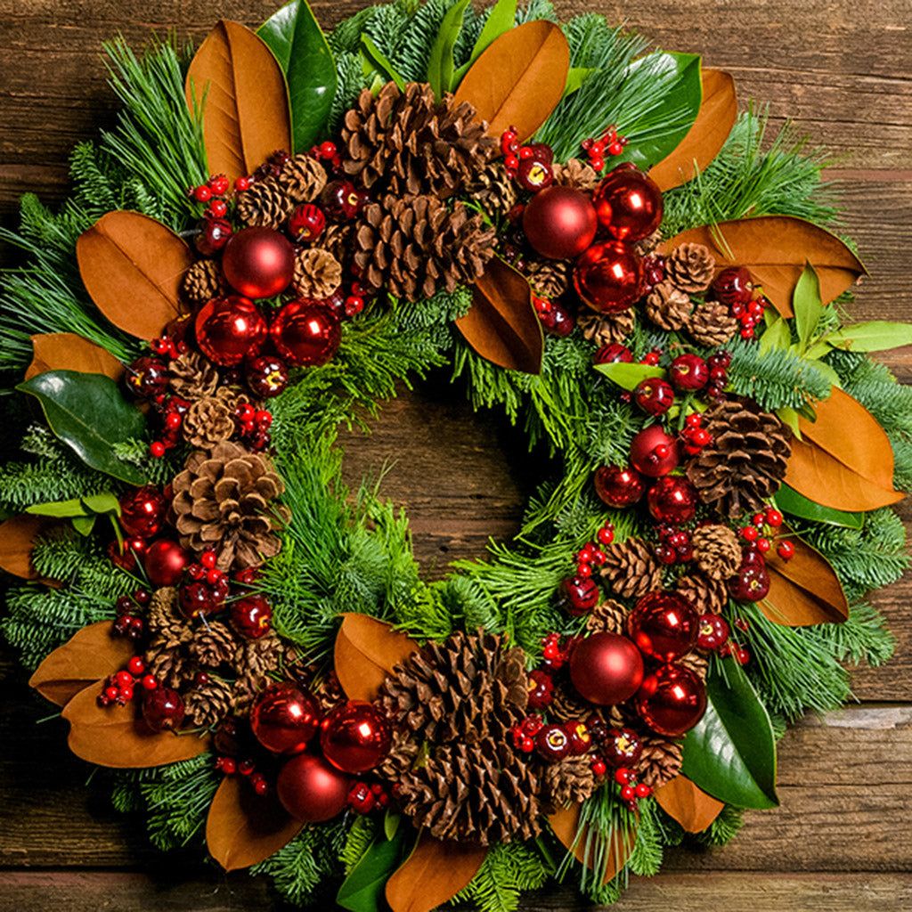 Dazzling & Delightful Christmas Wreaths From Lynch Creek Farm