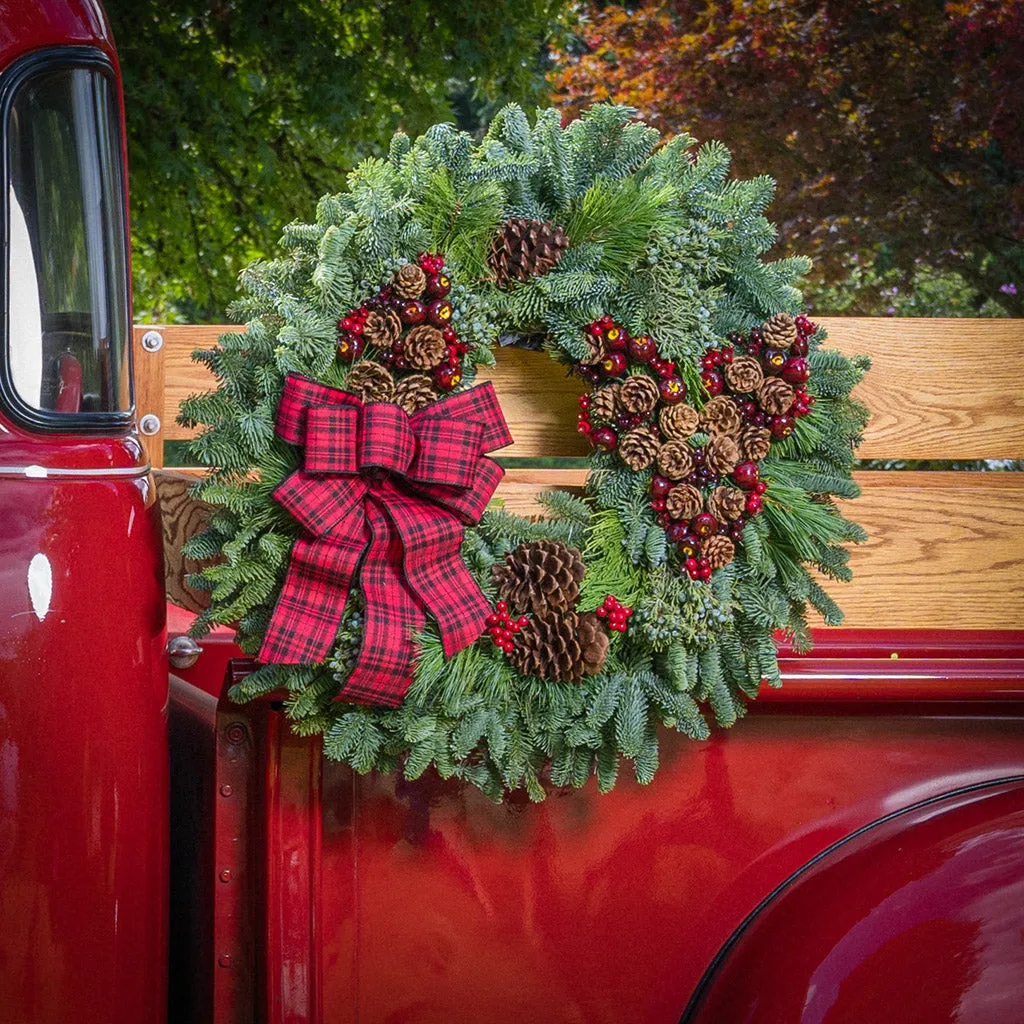 Deck the Halls with Festive Christmas Wreaths – Lynch Creek Farm