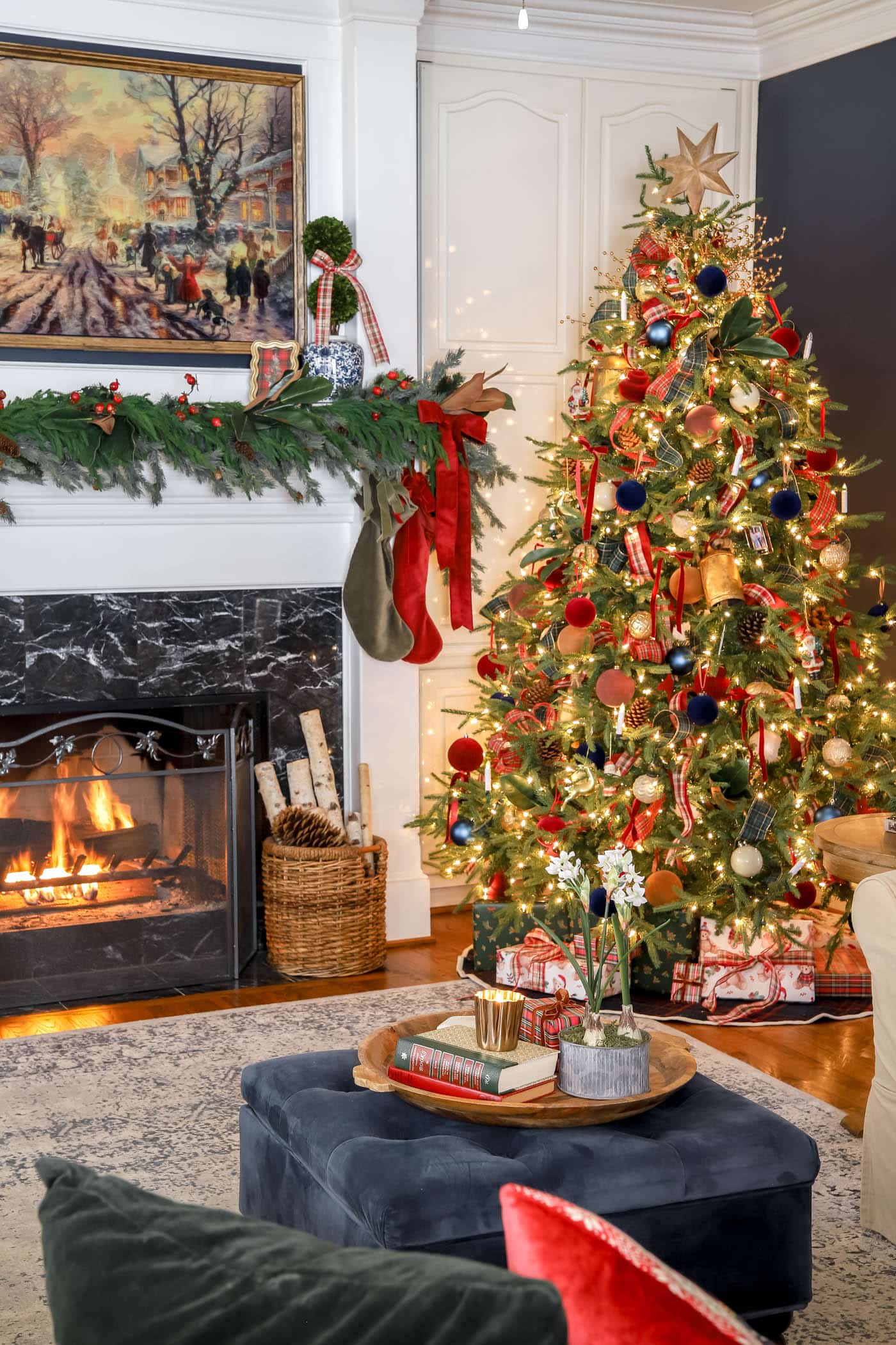 Decor Ralph Lauren Christmas Stocking How To Decorate A Ralph Lauren  Christmas Tree (and Living Room!) The Turquoise Home