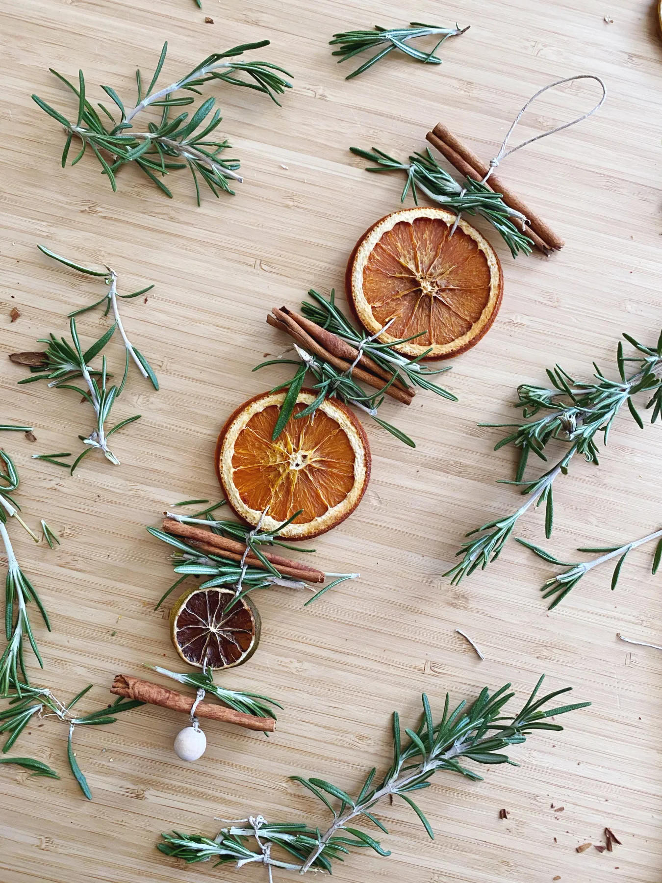 Dehydrated Citrus Garland Dried Orange Garland Wholehearted Eats