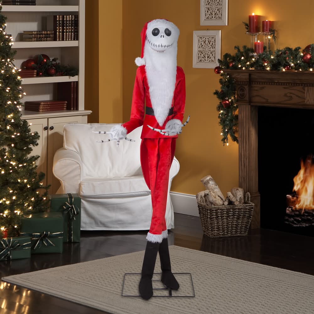 Disney Jack Skellington As Sandy Claws Animatronic Delivery Near Me | Order  Online | Uber Eats