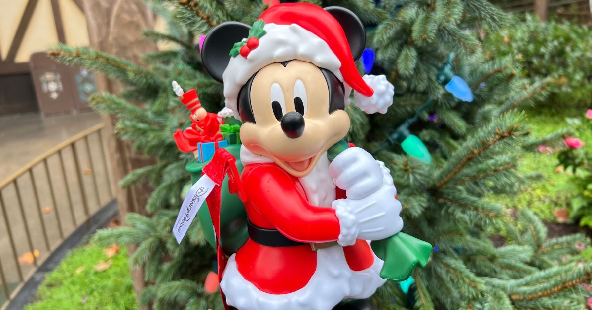 Disneyland's Santa Mickey Sipper Is EVERYTHING! - MickeyBlog.com