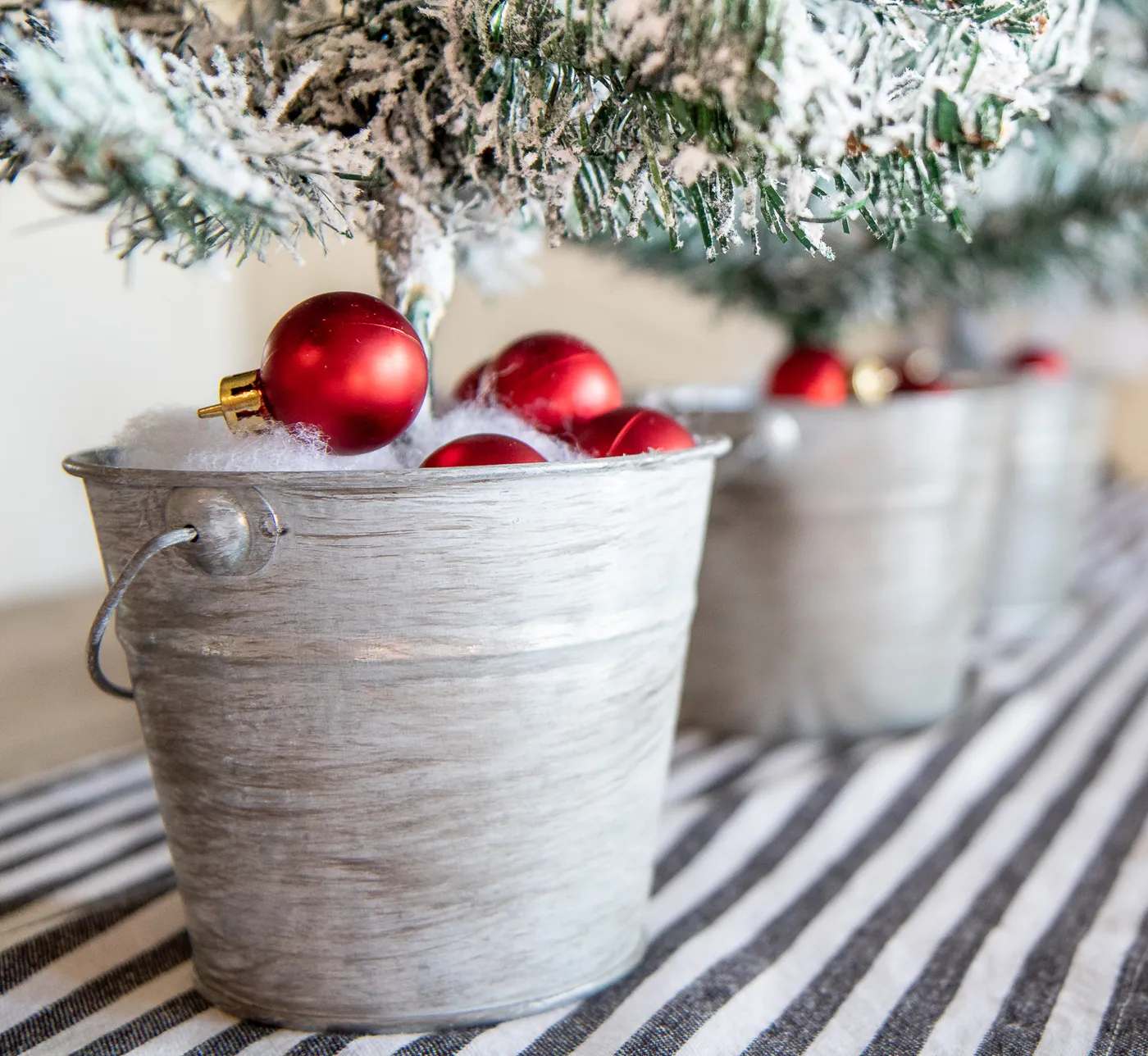 DIY BUDGET MINI CHRISTMAS TREES | Everyday Laura